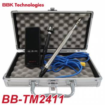 BBK デジタル温度計セット（空調用プローブ・表面温度センサー付） BB-TM2411　ケース付